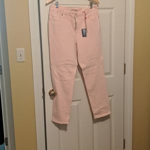 Lands End pink jeans